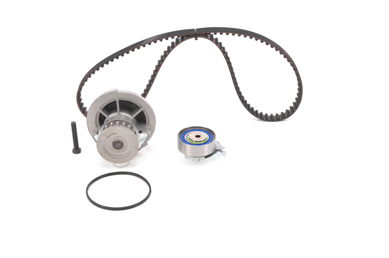 OEM Distributieriem set + waterpomp OPEL 1.6 (F08, F68) 84 PK Benzine 90499401 van BOSCH online aan verbazingwekkende prijzen
