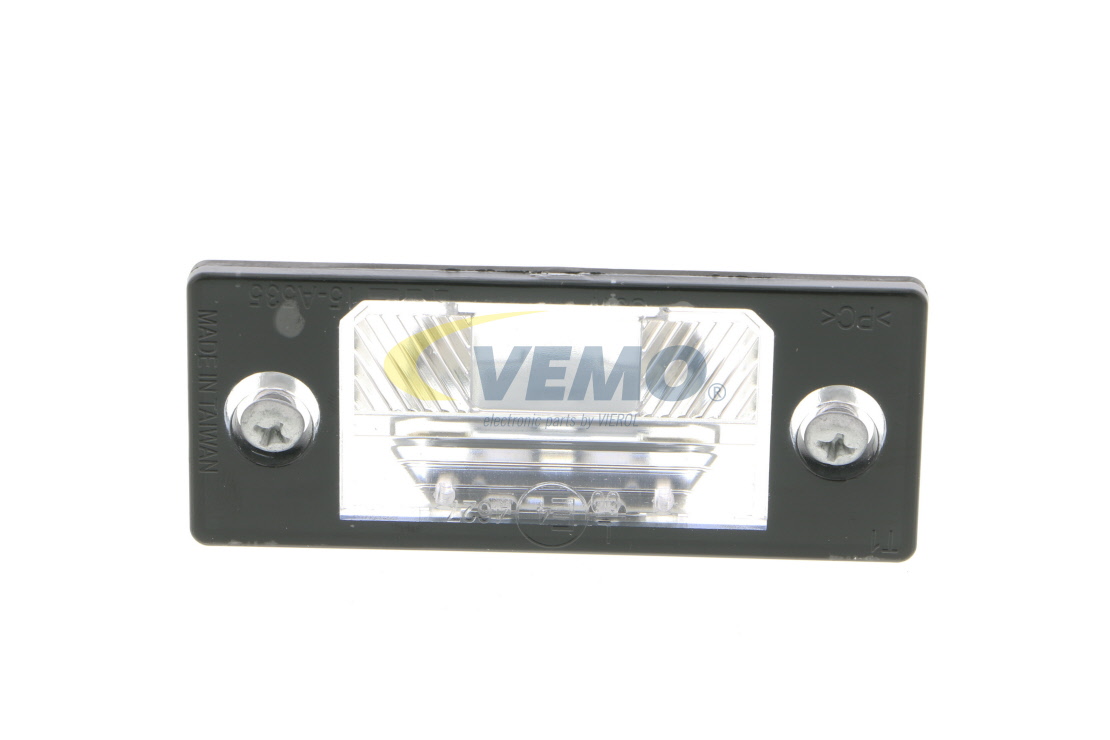 Įsigykite VEMO Valstybinio numerio apšvietimas Prekės Nr.: V10-84-0030 už žemiausią 10,11 € kainą