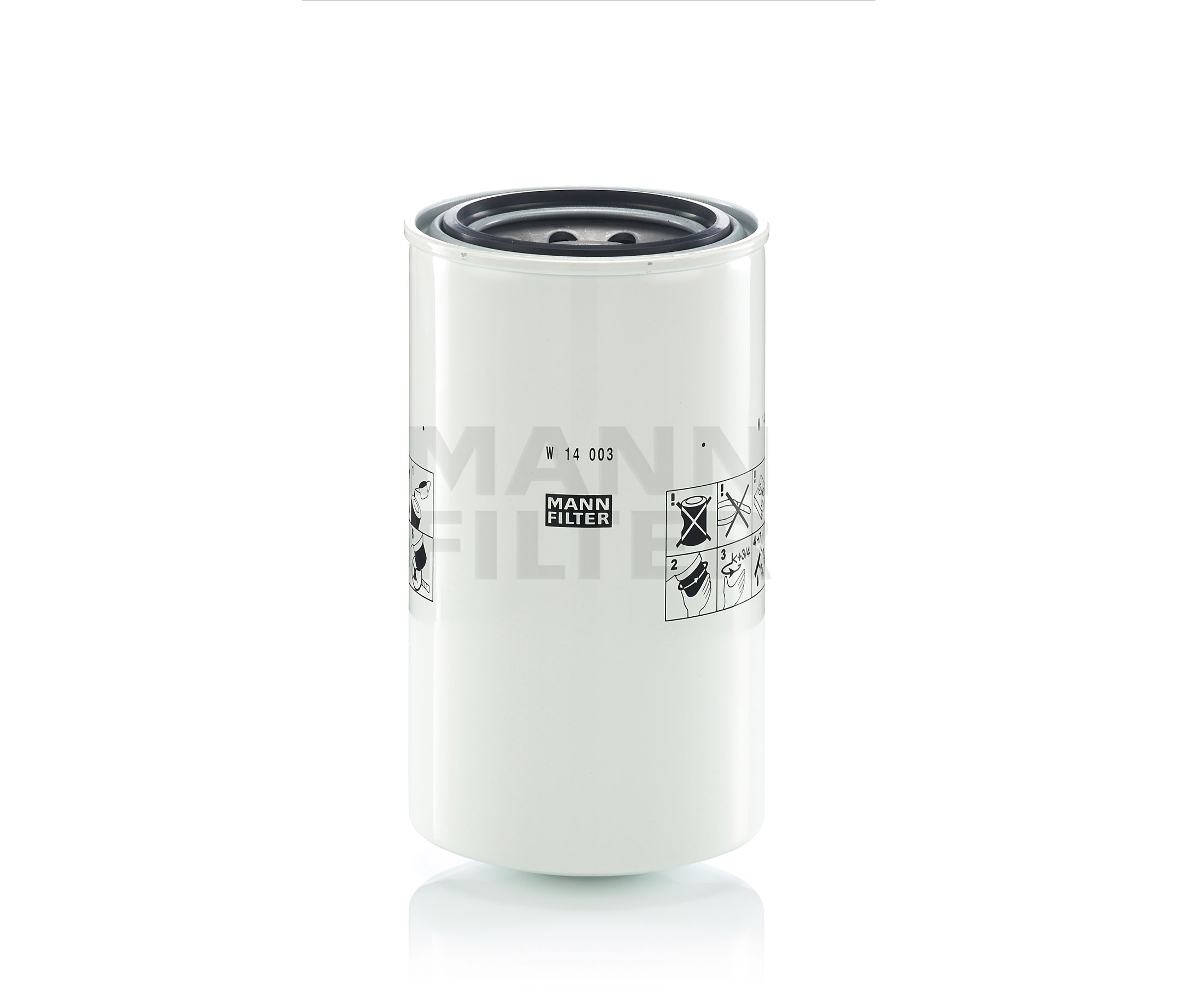 Compre MANN-FILTER Filtro, sistema hidráulico operador Número de producto: W 14 003 a bajo precio de 35,24 €