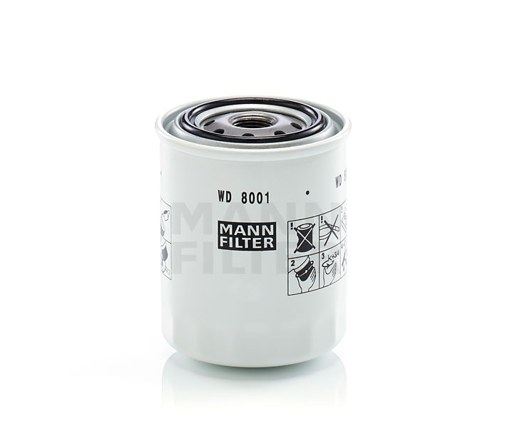 Cumpărați online Filtru, sistem hidraulic primar WD 8001 original/ă și la un preț mic, compatibil/ă cu nr. OEM K256136990