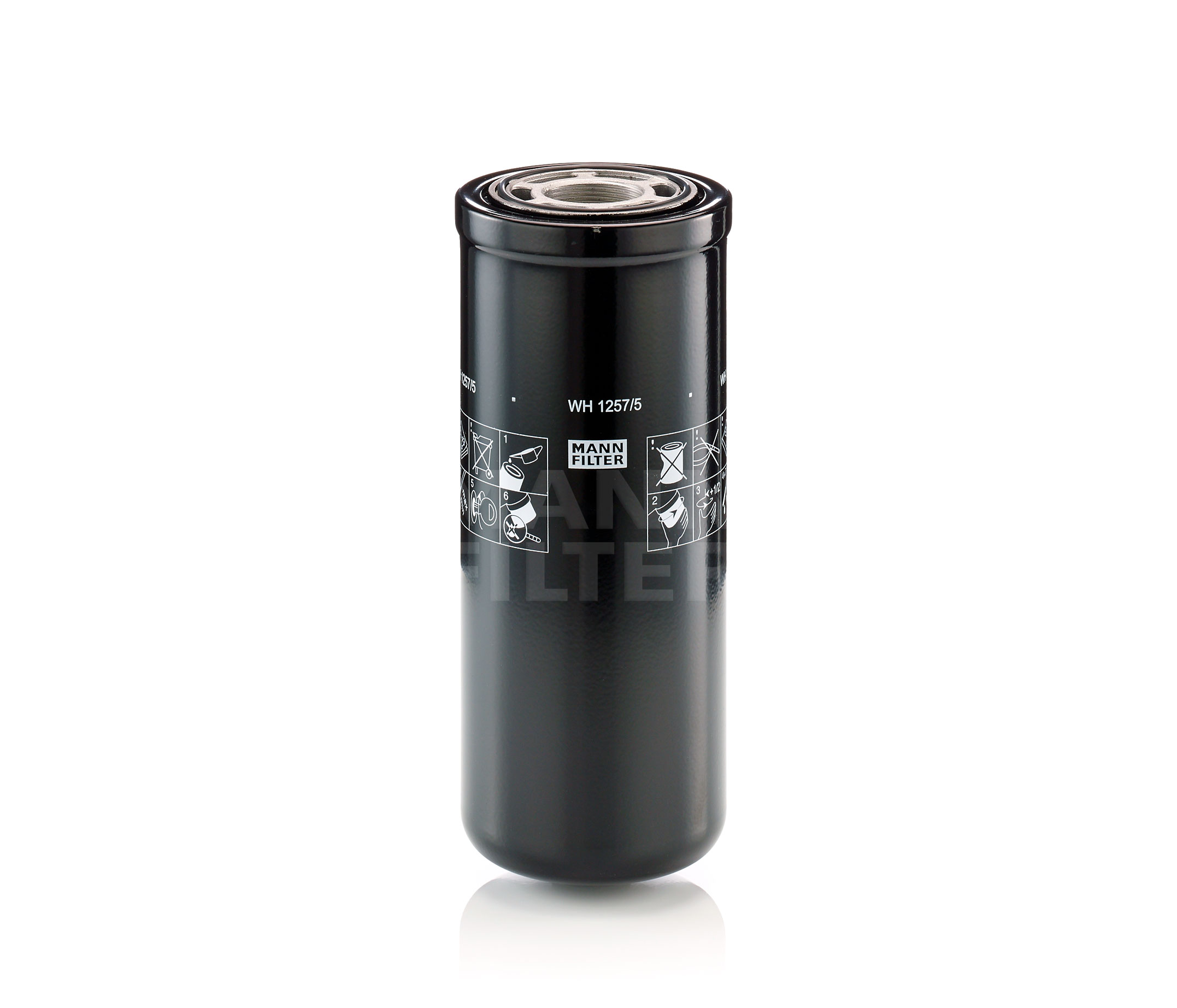 Ostke MANN-FILTER Hüdraulikafilter, automaatkäigukast Toode nr.: WH 1257/5 madala hinnaga 78,94 €