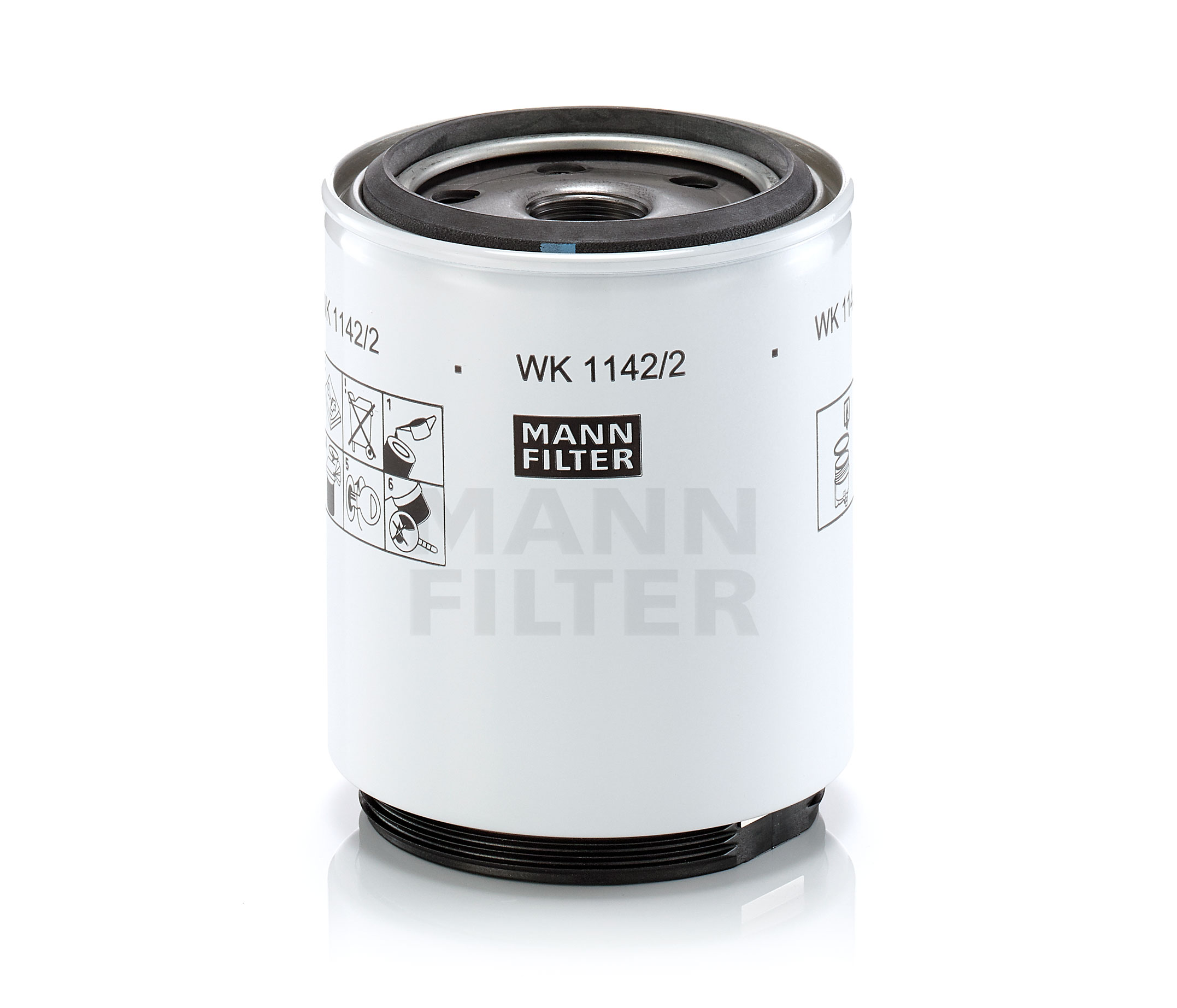 Įsigykite MANN-FILTER Kuro filtras Prekės Nr.: WK 1142/2 x už žemiausią 45,17 € kainą