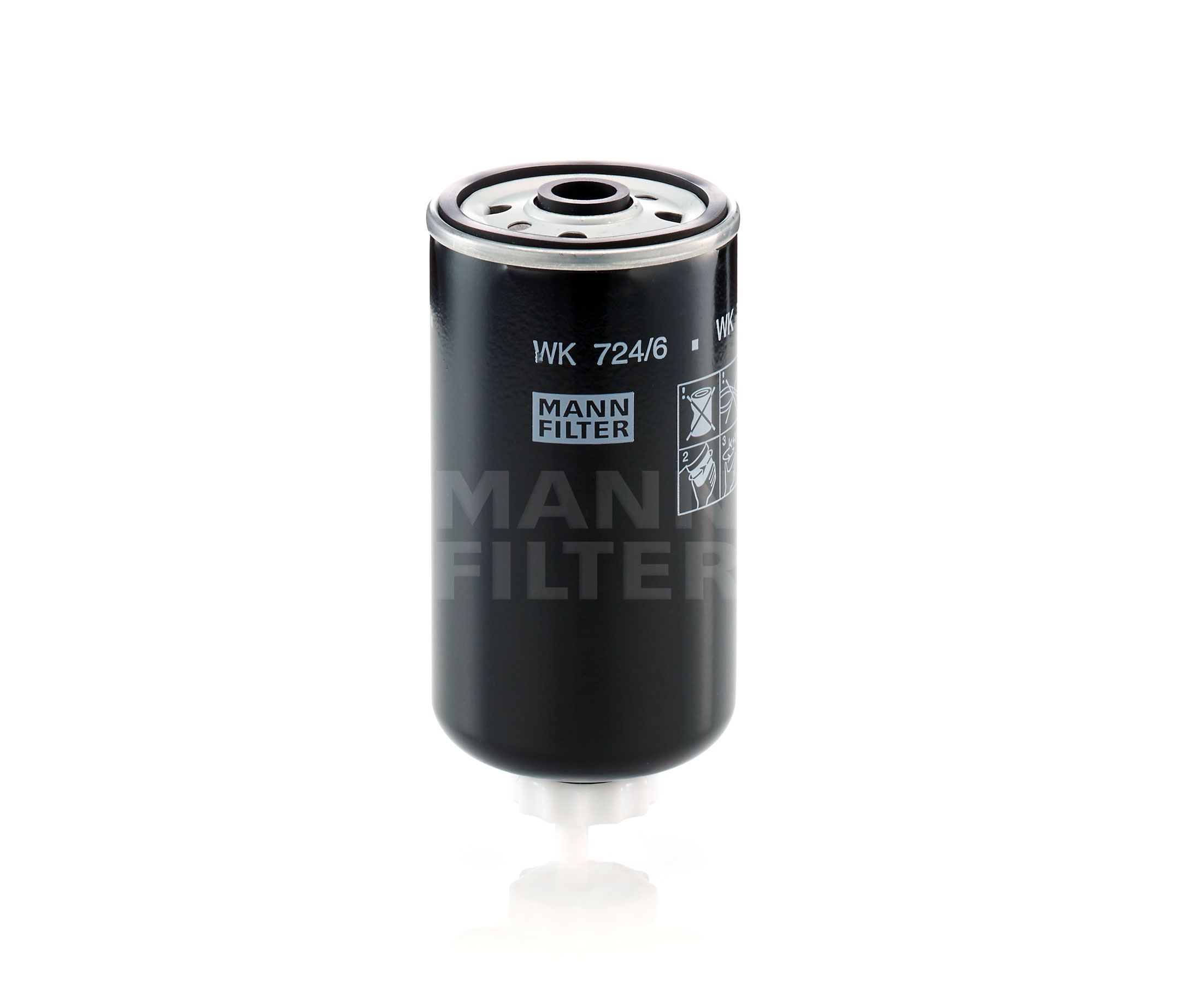 Kupuj MANN-FILTER Filtr paliwa Produkt No.: WK 724/6 w niskiej cenie, tylko 158,92 zł
