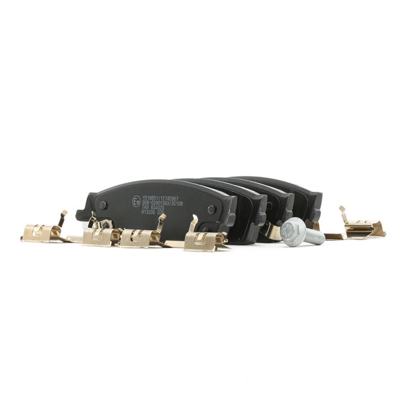 OEM Plăcuțe de frână Chevrolet Tahoe GMT900 2009 15792633, 15945636, 19159252 RIDEX