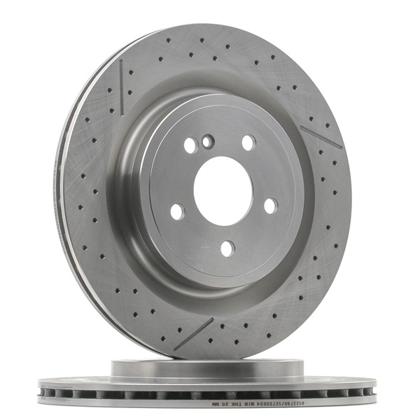 Köp billiga original Bromsskiva SKBD-0023809 jämförbara med A1724230112 OEM nummer på nätet