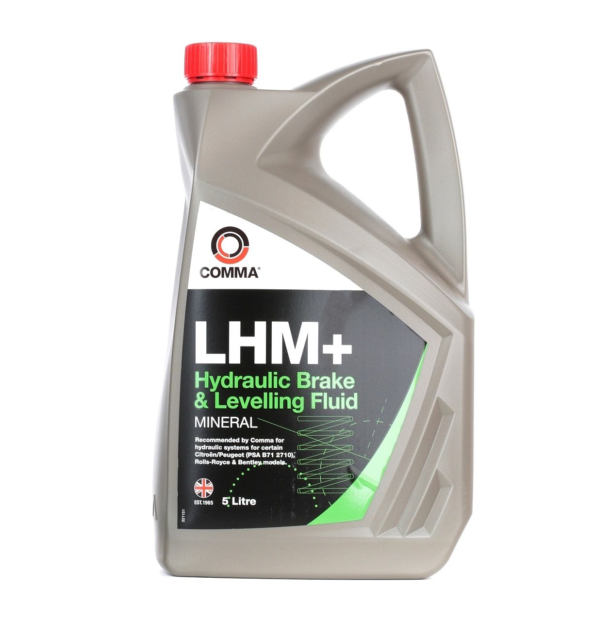 COMMA LHM5L Huile pour hydraulique central