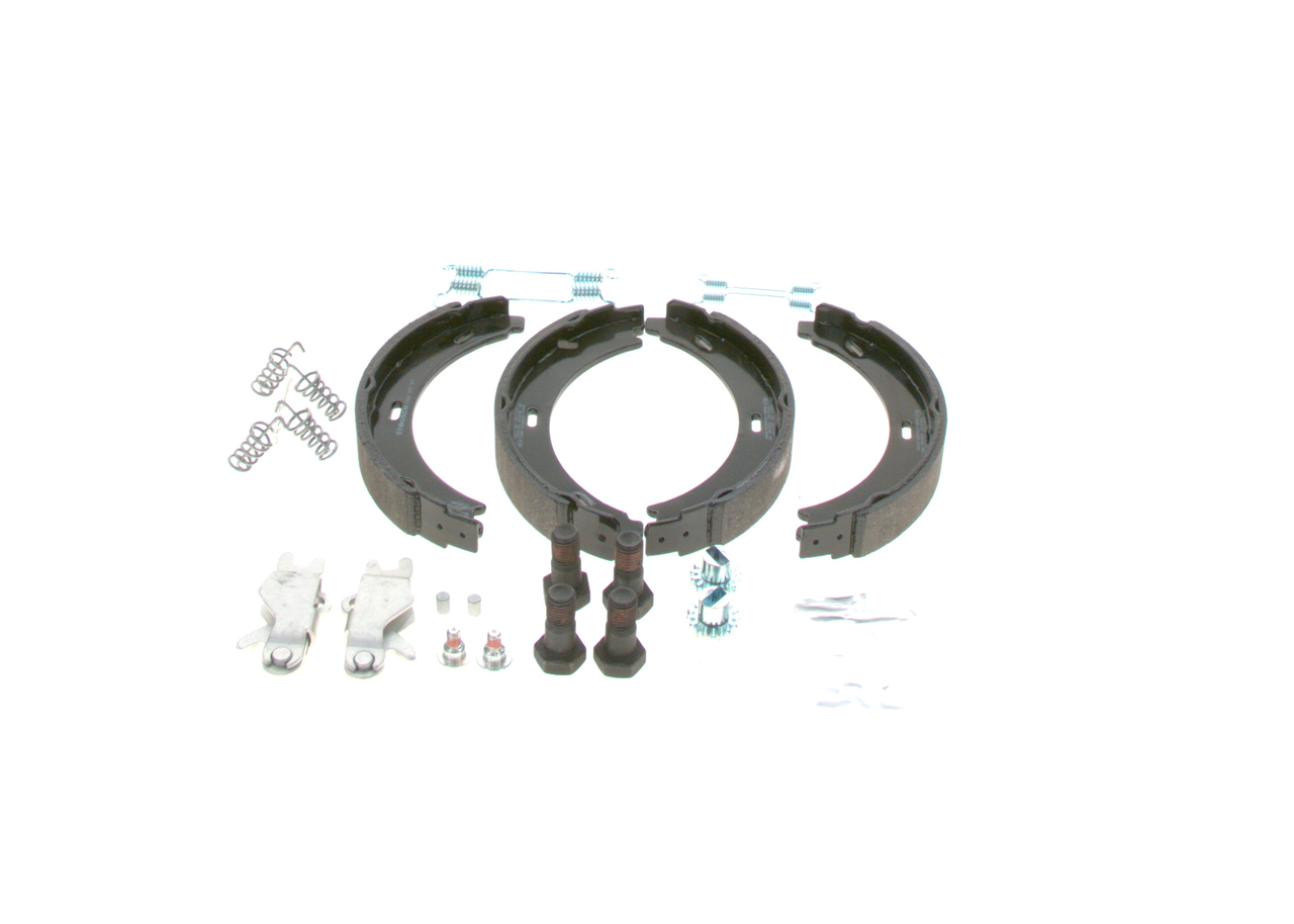 OEM Set saboti frana, frana de mana MERCEDES-BENZ Clasa E Camion cu platformă / Sasiu (VF210) 2000 BOSCH
