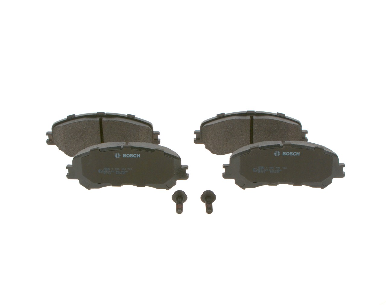 OEM Plăcuțe de frână Renault Espace 5 2019 410606124R, 22347, PCA131820 BOSCH