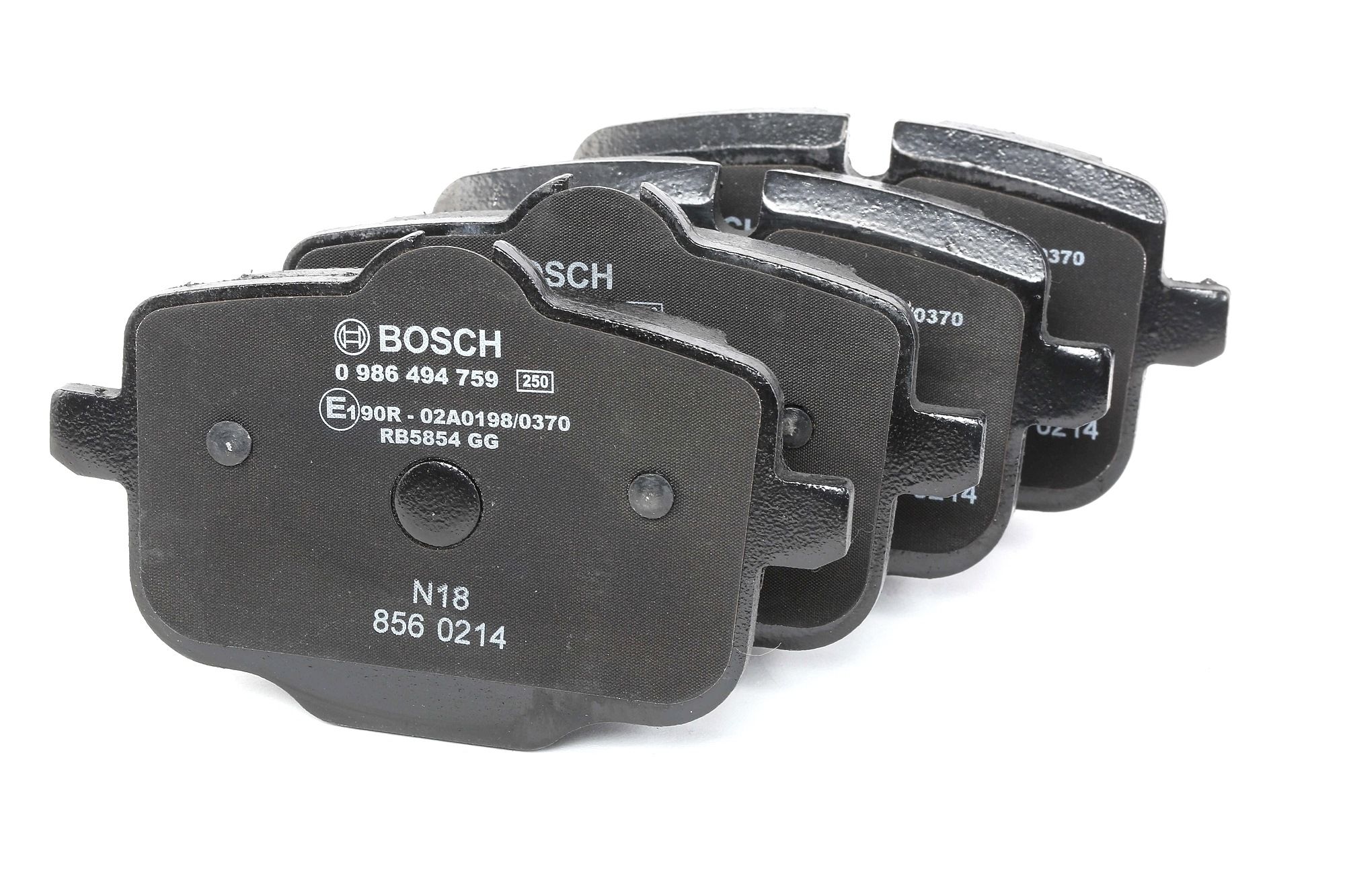 Köp BOSCH Bromsbelägg Produktnummer: 0 986 494 759 till det förmånliga priset av 550,39 kr