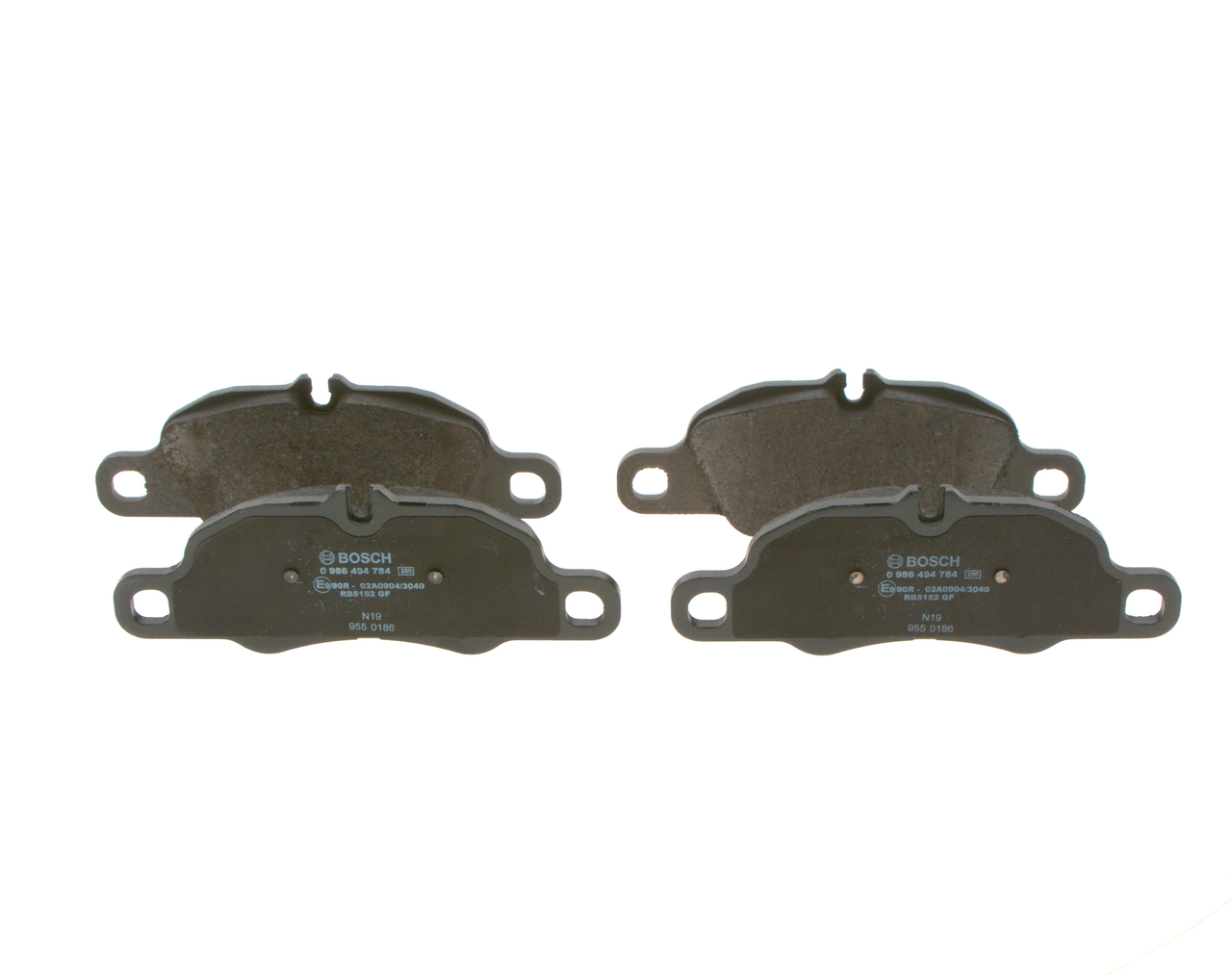 Köp billiga original Bromsbelägg 0 986 494 784 jämförbara med 99135193900 OEM nummer på nätet