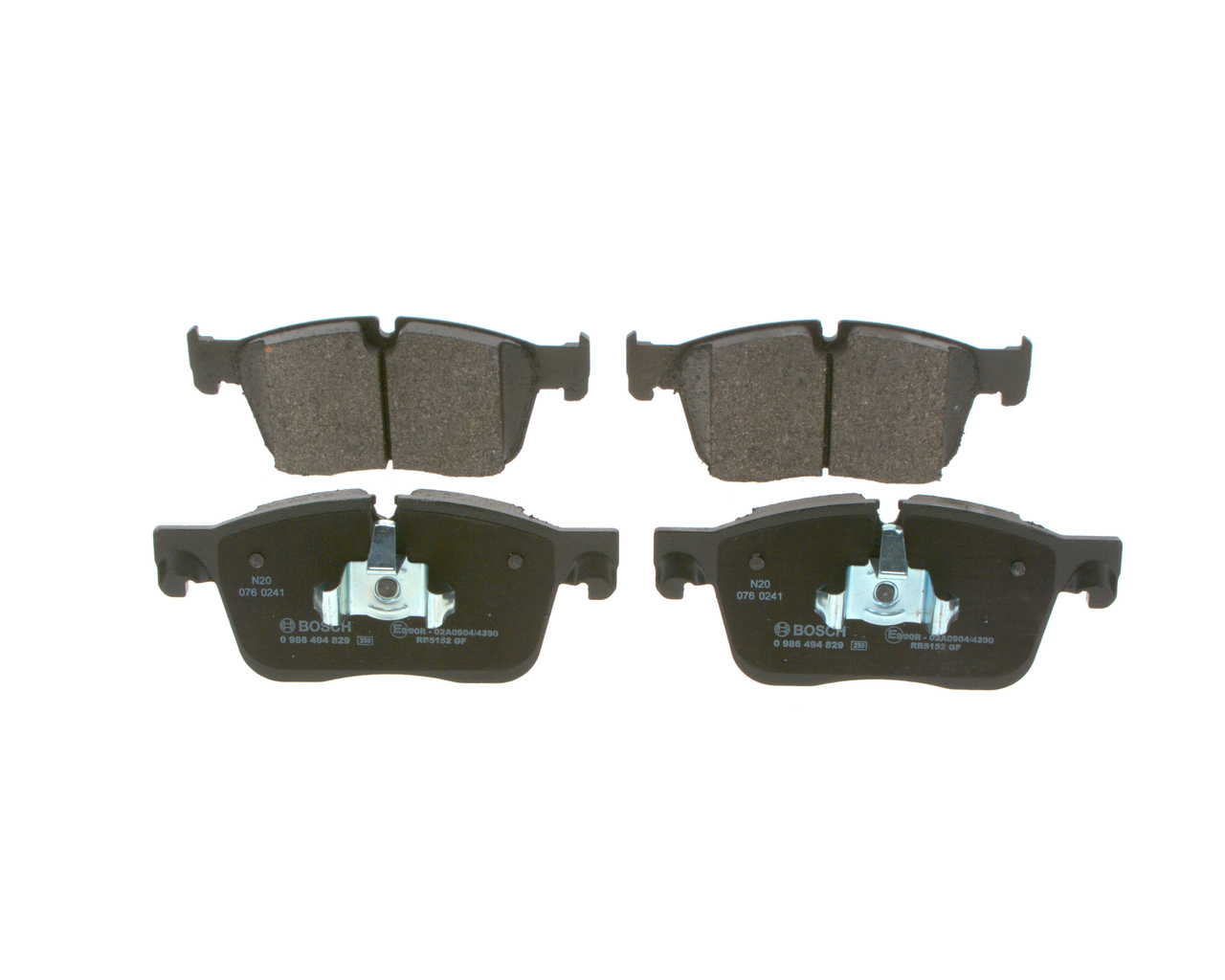 Įsigykite BOSCH Stabdžių kaladėlės Prekės Nr.: 0 986 494 829 už žemiausią 63,89 € kainą