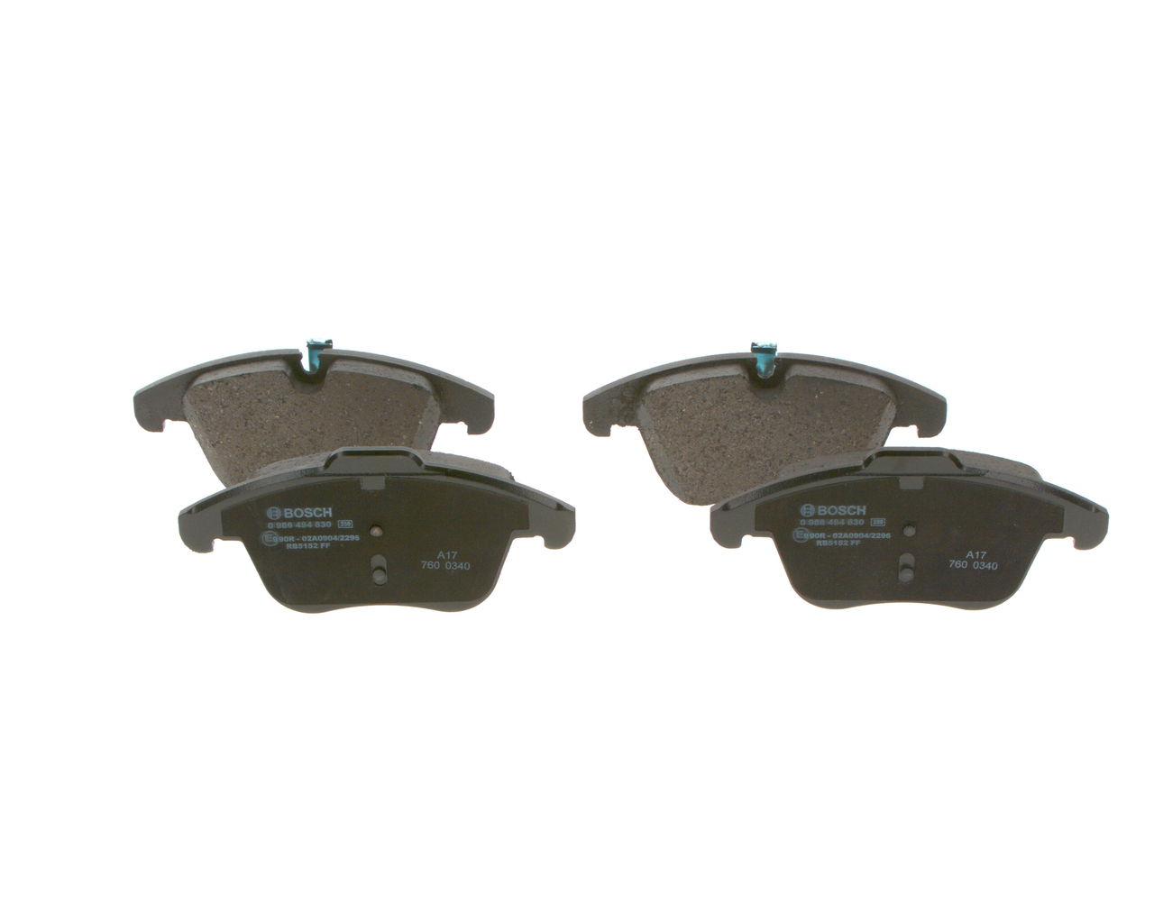 Ostke BOSCH Piduriklotsid Toode nr.: 0 986 494 830 madala hinnaga 44,52 €