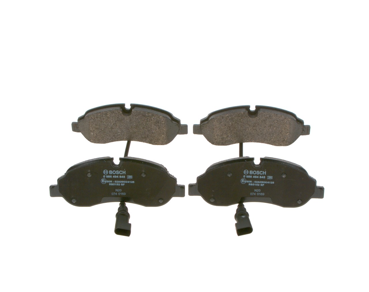 Ostke BOSCH Piduriklotsid Toode nr.: 0 986 494 845 madala hinnaga 39,04 €