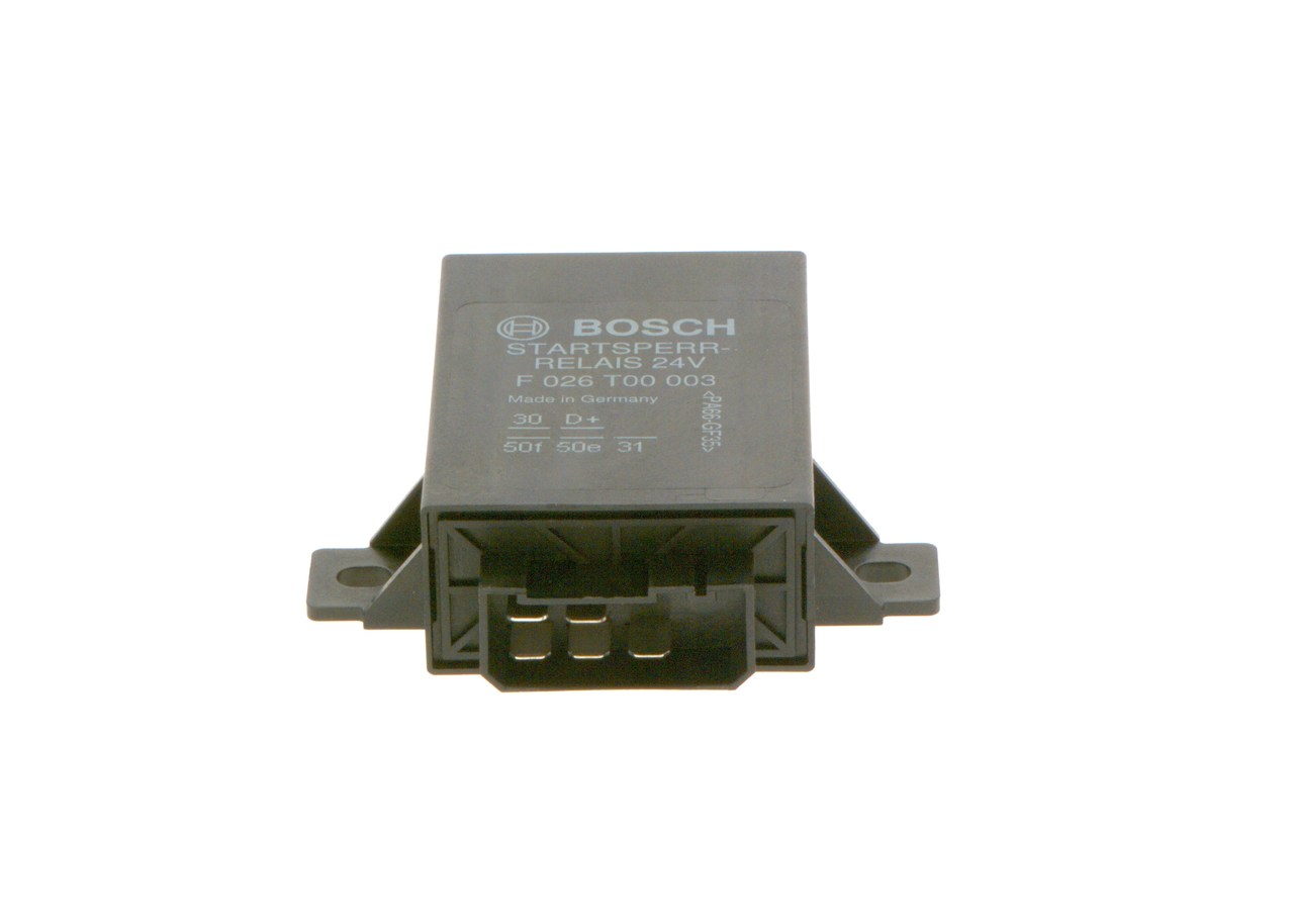Įsigykite BOSCH Relė, imobilizatorius Prekės Nr.: F 026 T00 003 už žemiausią 288,26 € kainą