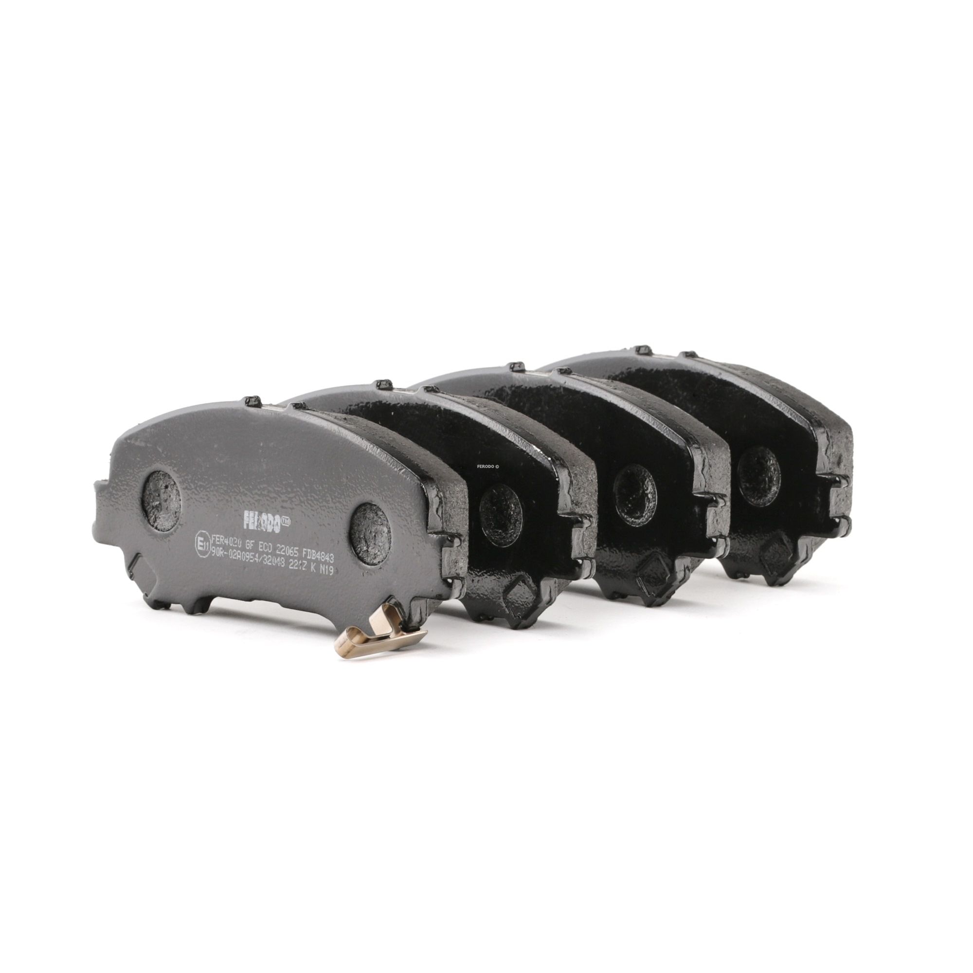 Ostke FERODO Piduriklotsid Toode nr.: FDB4843 madala hinnaga 31,05 €