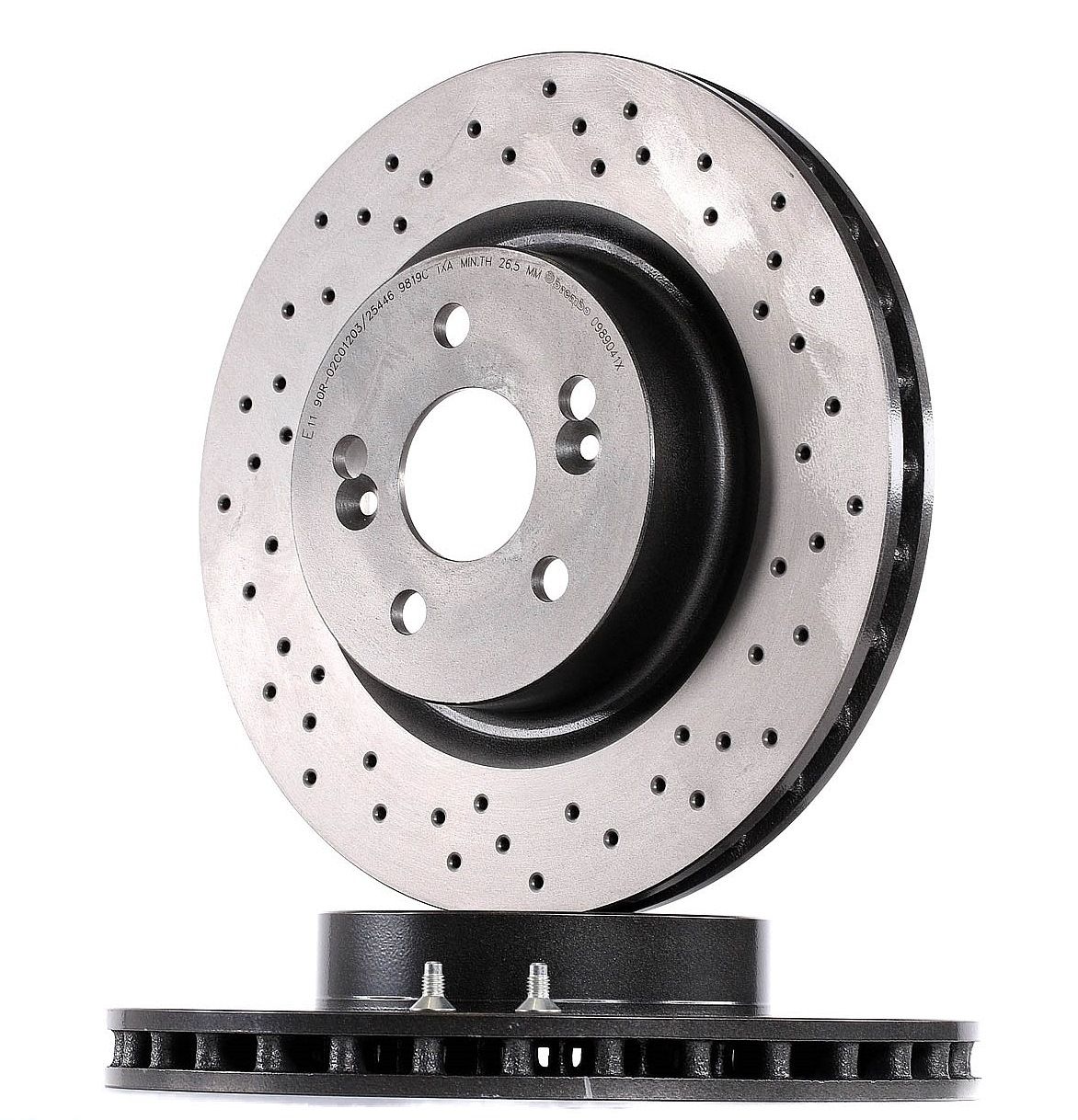 Köp BREMBO Bromsskiva Produktnummer: 09.8904.1X till det förmånliga priset av 1177,79 kr