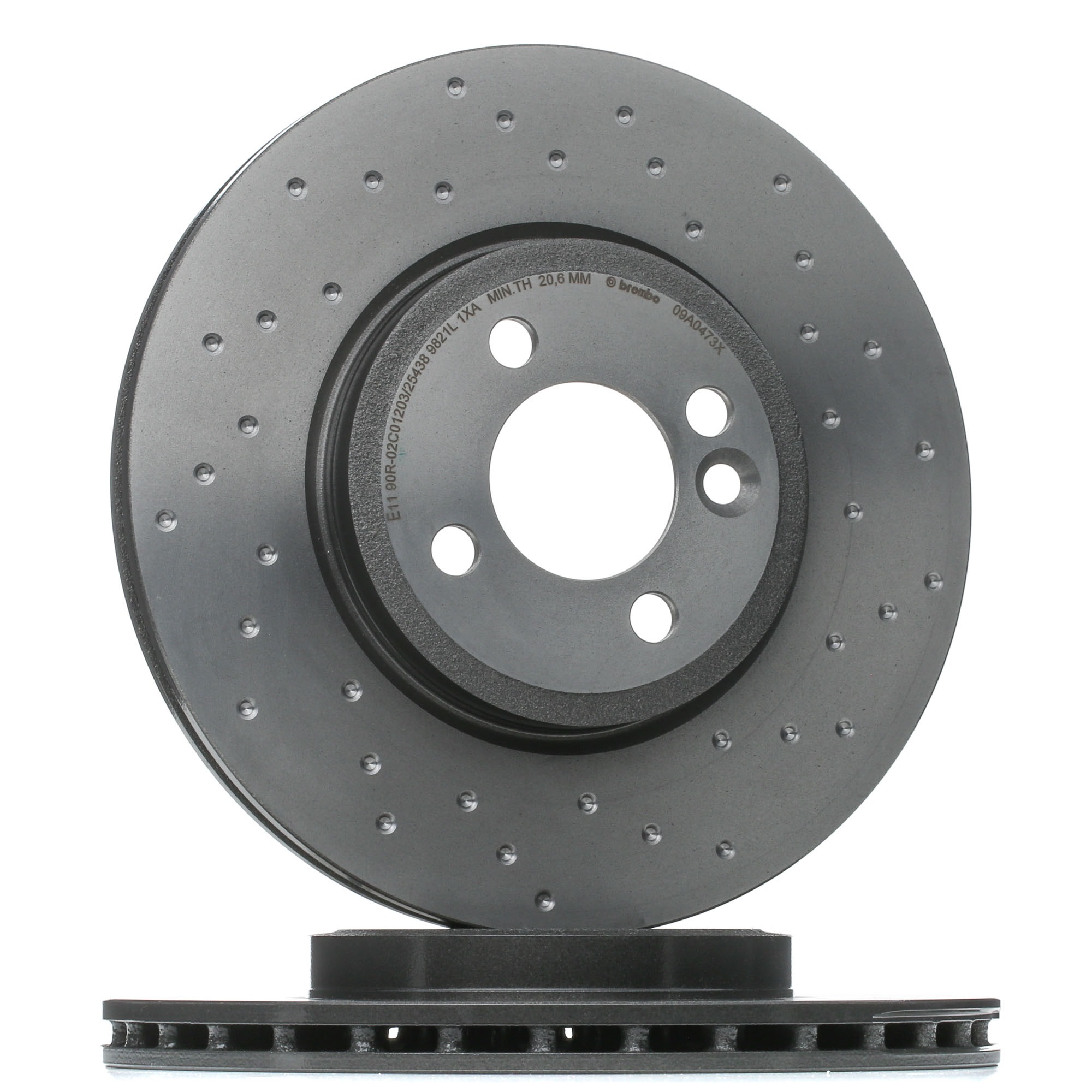 Köp BREMBO Bromsskiva Produktnummer: 09.A047.3X till det förmånliga priset av 1267,44 kr