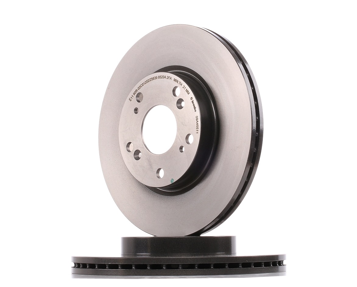 Köp BREMBO Bromsskiva Produktnummer: 09.A455.11 till det förmånliga priset av 558,61 kr