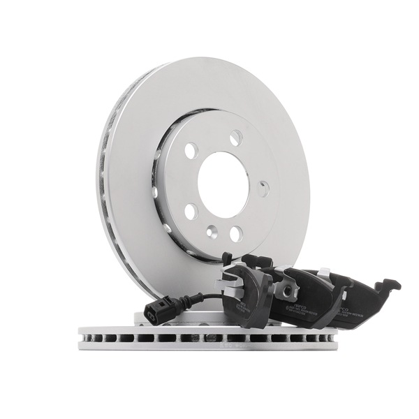 VW Golf 4 2000 Féktárcsa + fékbetét szett MAPCO OEM 1J0615301D, 1J0615301L, 1J0698151D