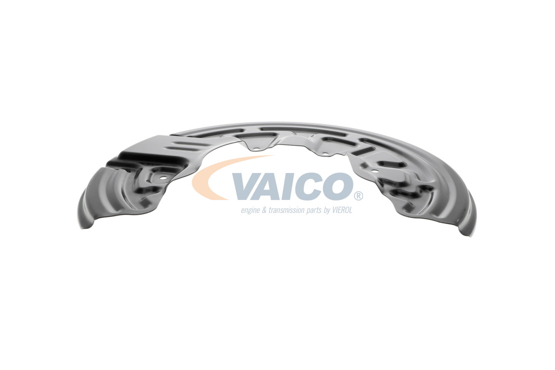 Audi A4 8h 2006 Dubļu sargs, bremžu disks VAICO OEM 8E0615311C, 4F0615611, 8E0505433