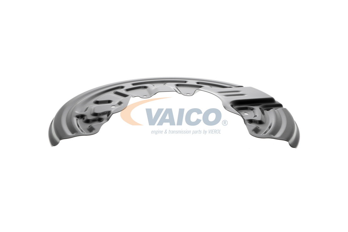 Audi A4 8h 2005 Dubļu sargs, bremžu disks VAICO OEM 8E0615312C, 4F0615611, 8E0505433