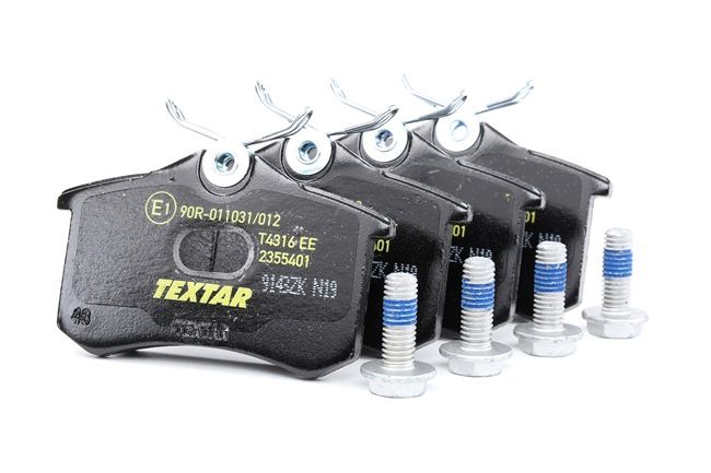 OE MG MG 350 Bremseklodser 10087961, 10405527, 161698451D fra TEXTAR - reducerede priser