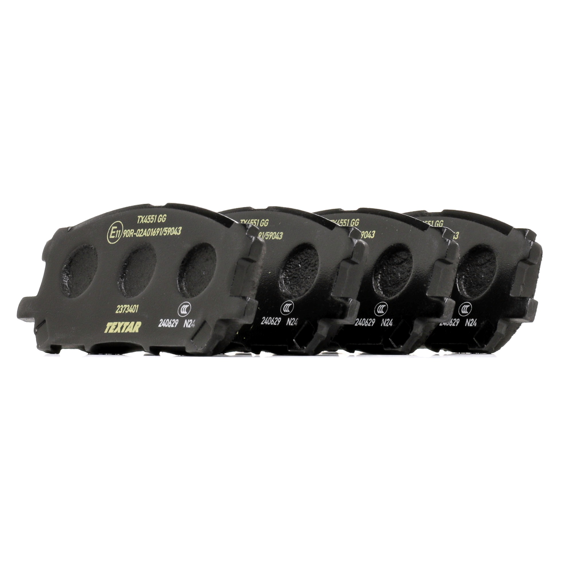 Ostke TEXTAR Piduriklotsid Toode nr.: 2373401 madala hinnaga 51,90 €