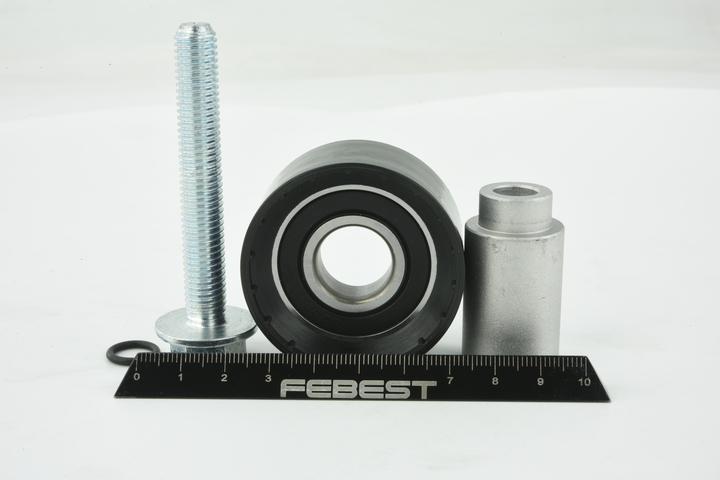 OE Geleiderol voor de distributieriem SKODA CITIGO 2012 04C109244B, 04C109244D, 04E109244B van FEBEST