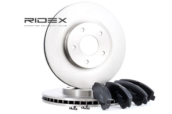 SMART Brake pads and rotors in original quality 402061KC1A, 402061KC1B, 402061KC3A from RIDEX