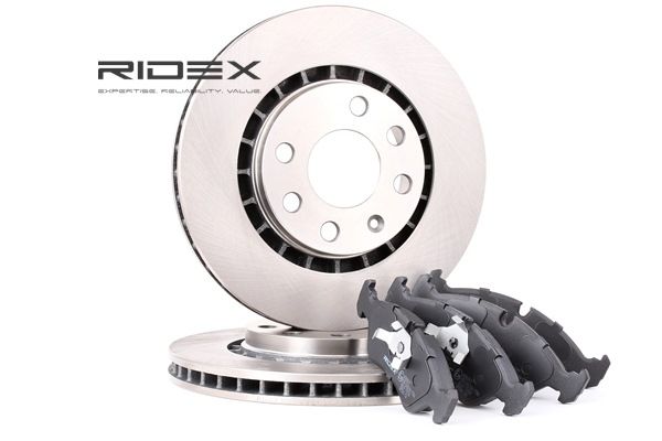 Compre Kit de discos de freno y pastillas 3405B0154 original asequible comparable con números OEM online 90295087