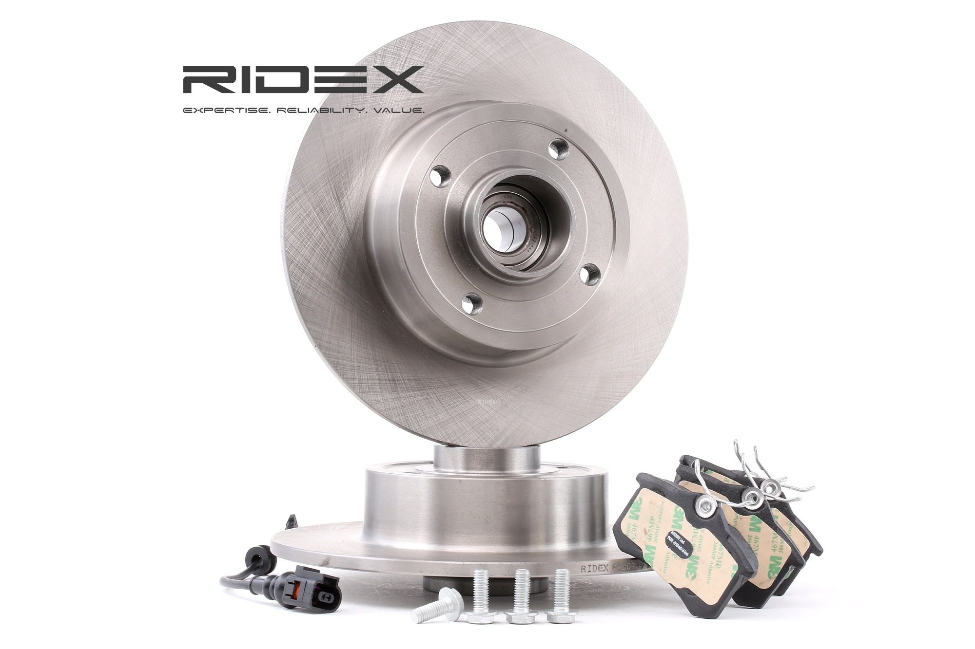RIDEX 3405B0198 Disques et plaquettes de freins