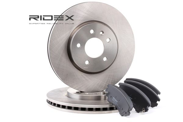 OEM Set plăcuțe și discuri de frână Astra J P10 2009 1605274, 1605270, 1605272 RIDEX