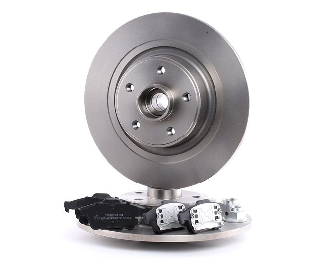 OEM Remschijven en blokken RENAULT 2.0 dCi (JK03, JK04, JK1C, JK1G, JK1J, JK1K) 173 PK Diesel 12799240 van RIDEX online aan geweldige prijzen