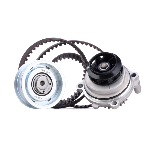 OEM Pompă apă + kit distribuție SKODA 1.6 102 CP benzina 06A109119B de la RIDEX online la un preț incredibil