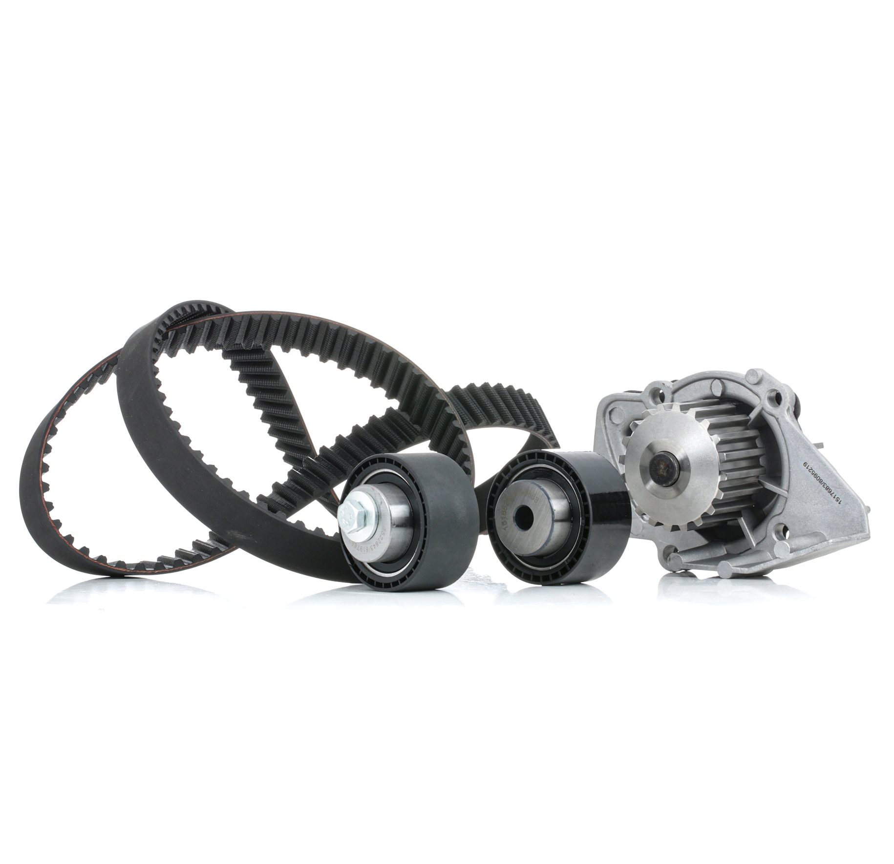 RIDEX Wasserpumpe + Zahnriemensatz Produkt Nr.: 3096W0045 zum unschlagbaren Preis von 82,25 € erstehen