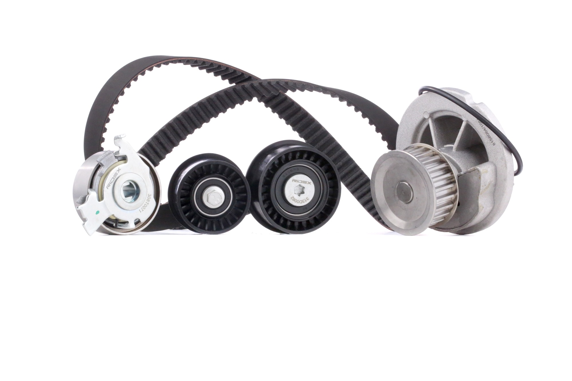 Köp RIDEX Kamremssats med vattenpump Produktnummer: 3096W0091 till det förmånliga priset av 1064,70 kr