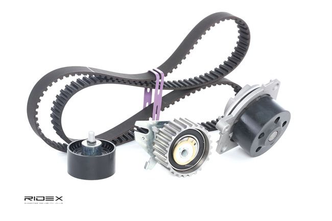 RIDEX Ūdenssūknis + Zobsiksnas komplekts 3096W0127