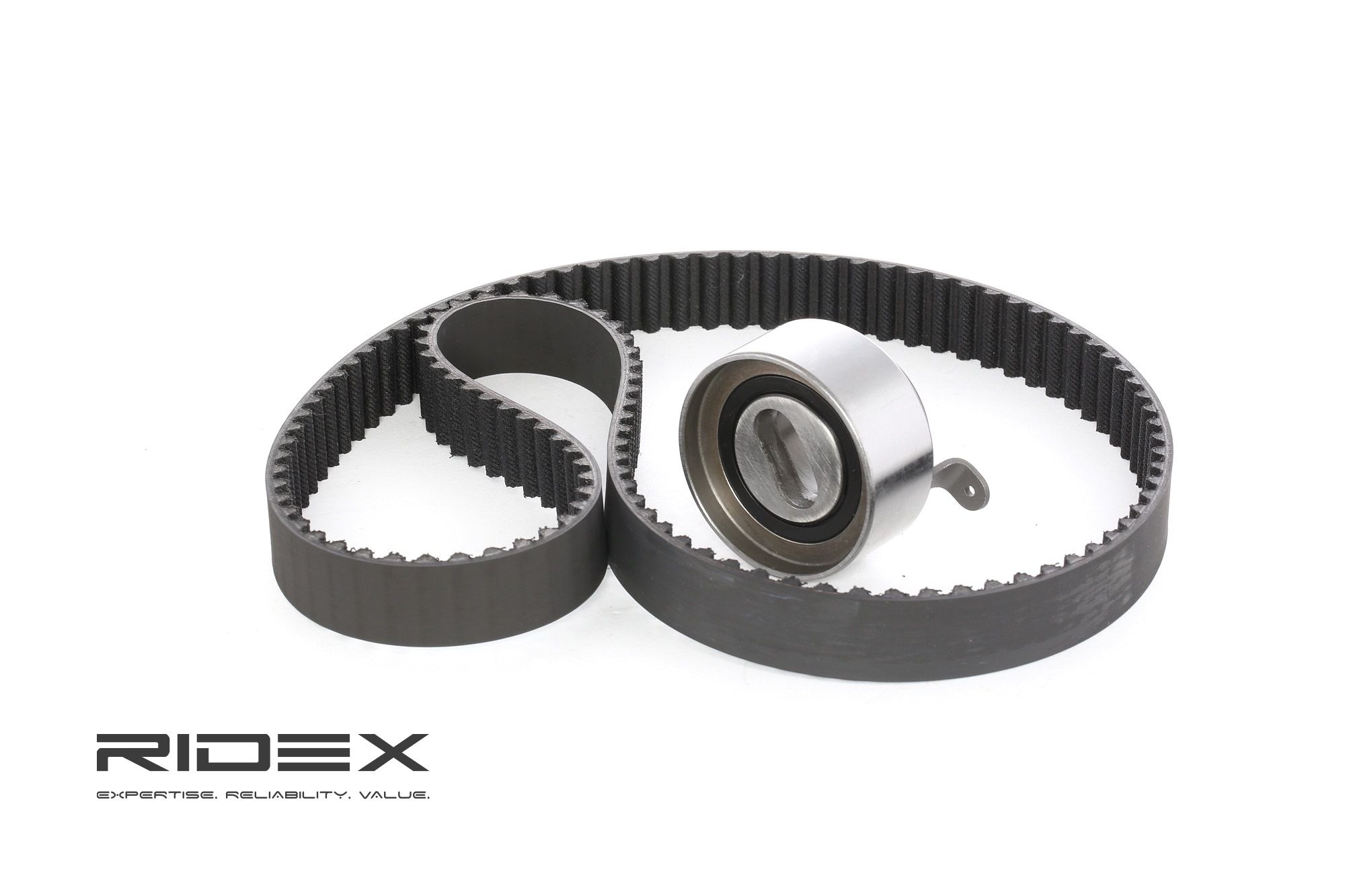 Įsigykite RIDEX Paskirstymo diržo komplektas Prekės Nr.: 307T0153 už žemiausią 36,66 € kainą