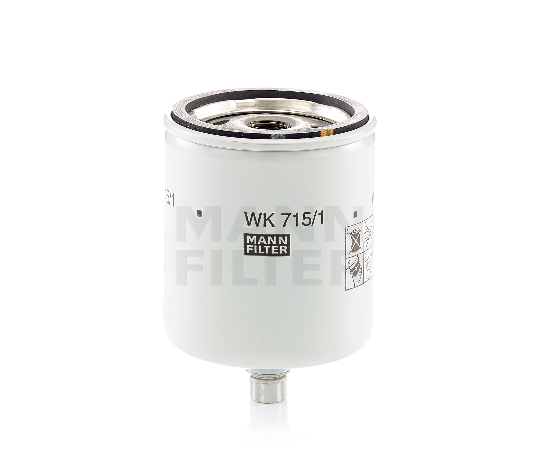 Köp MANN-FILTER Bränslefilter Produktnummer: WK 715/1 x till det förmånliga priset av 288,77 kr