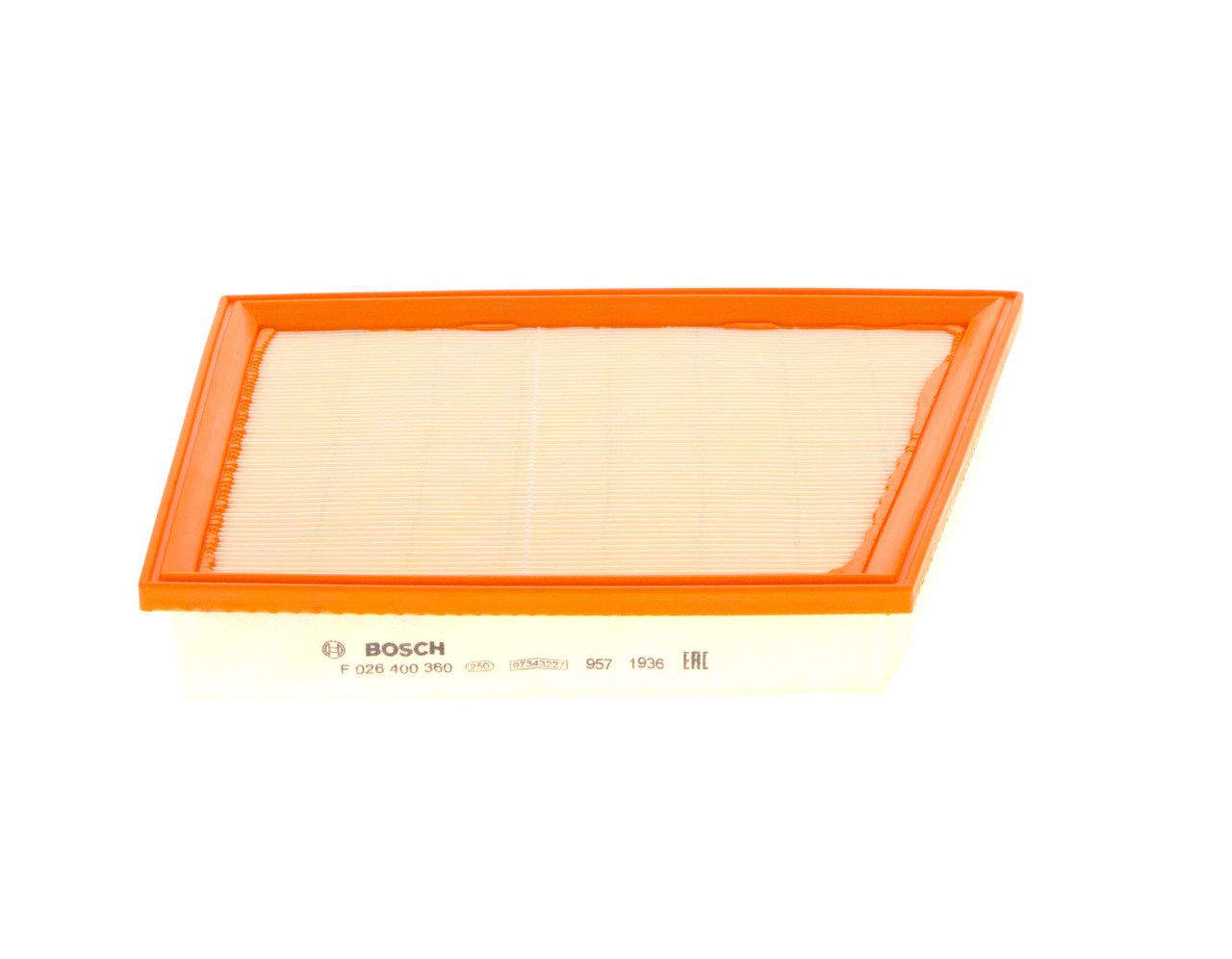 Köp BOSCH Luftfilter Produktnummer: F 026 400 360 till det förmånliga priset av 312,27 kr