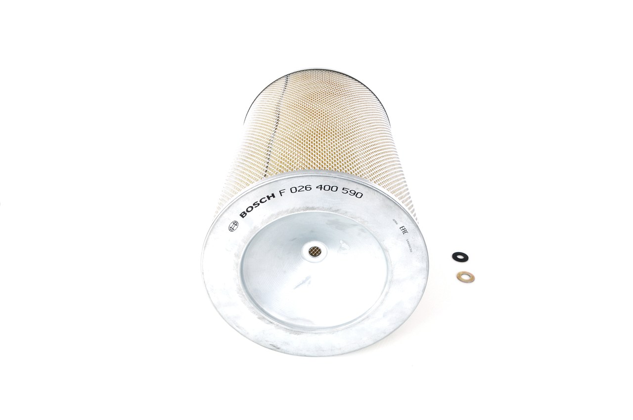 Įsigykite nebrangią originalią Oro filtras F 026 400 590. sulyginama su 657906 OEM numeriais internetu