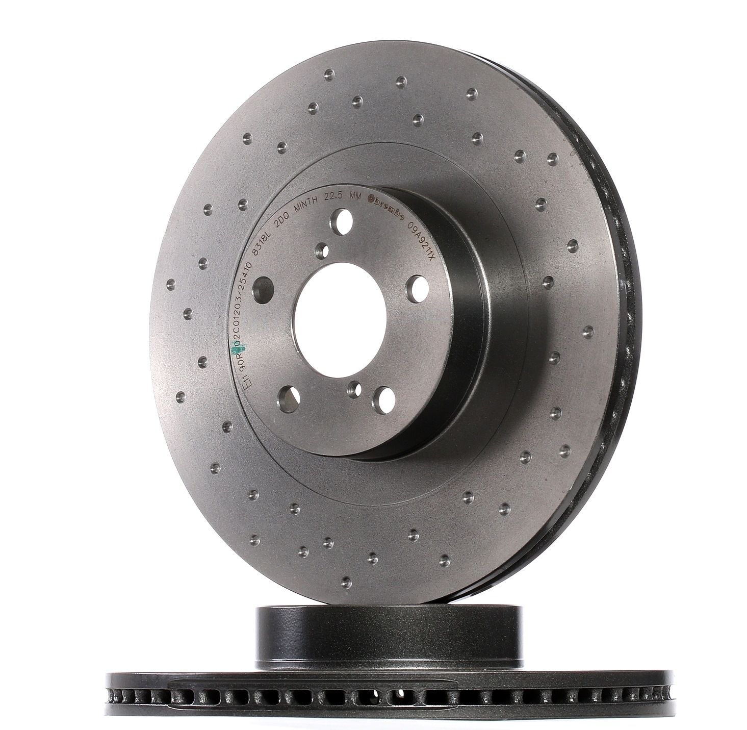 Köp BREMBO Bromsskiva Produktnummer: 09.A921.1X till det förmånliga priset av 1163,12 kr