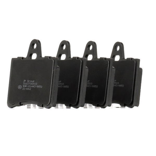 JP GROUP 3163700510 freins, plaquettes de freins CITROËN C5 I 5 portes 3.0 V6 207 CH Essence
