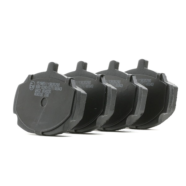 OEM Bremseklodser MG 1.8 (N3) 92 HK Benzin GBP202 fra RIDEX online til gode priser