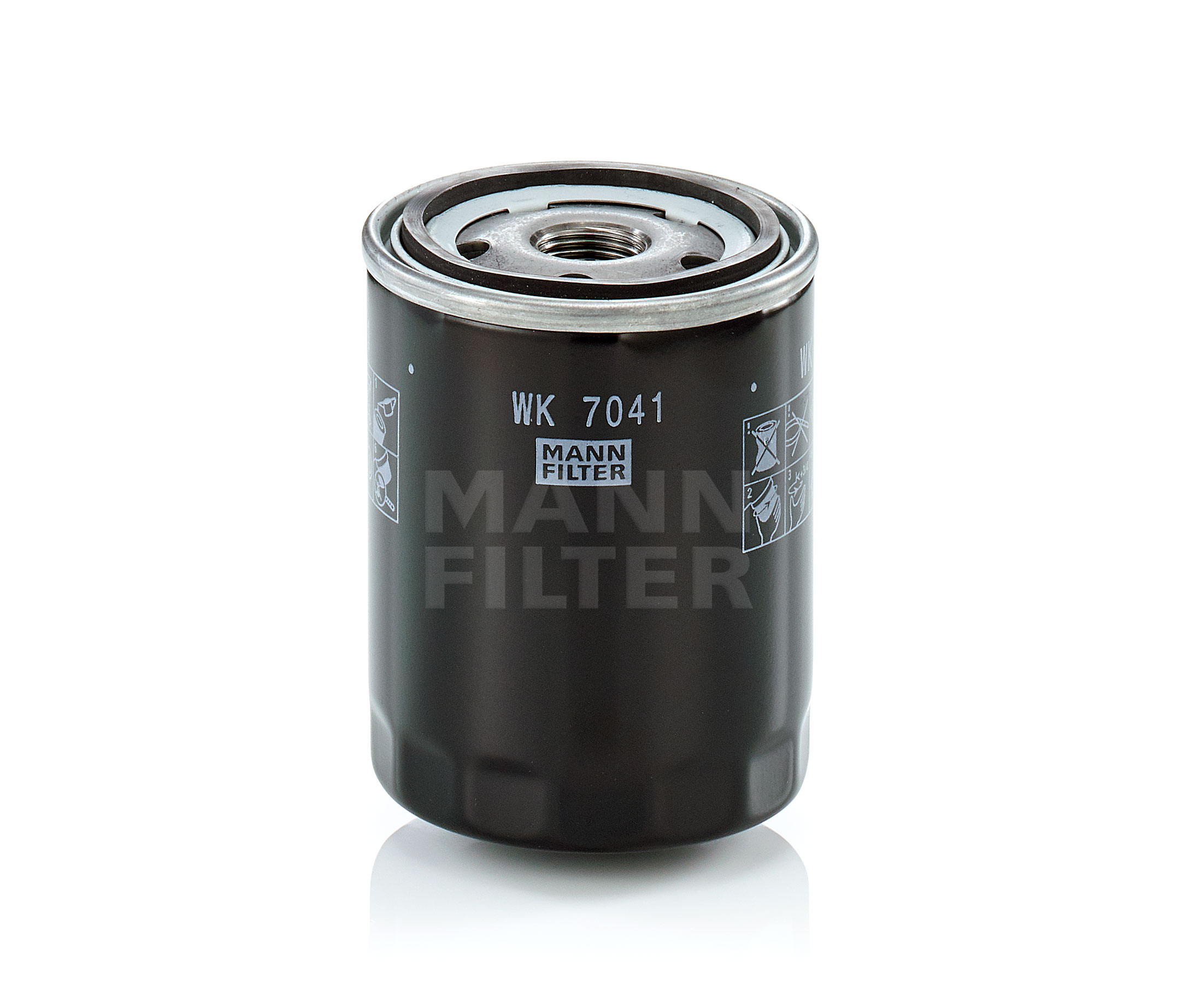 Įsigykite MANN-FILTER Kuro filtras Prekės Nr.: WK 7041 už žemiausią 14,53 € kainą