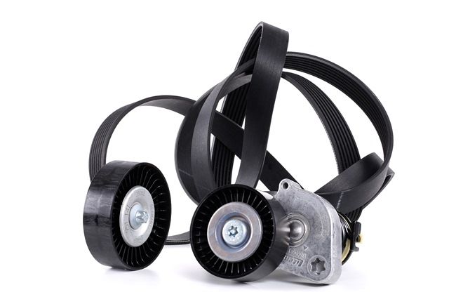 OEM Комплект пистов ремък Mercedes S204 2014 0009936796, 0139977492, 0199977492 SKF