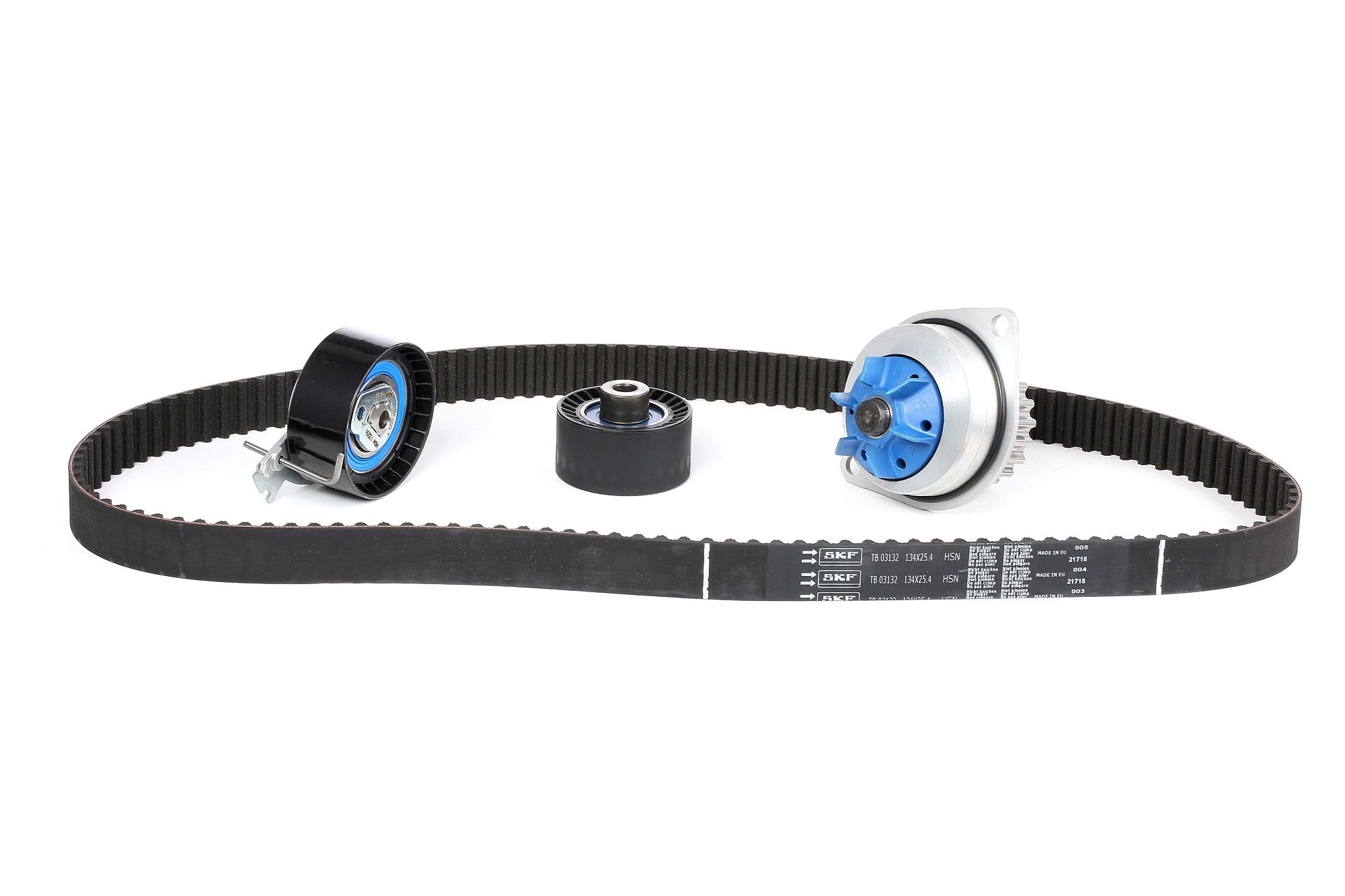 Cumpărați Pompă apă + kit distribuție de la SKF Număr produs: VKMC 03256 la prețul de doar 415,69 lei