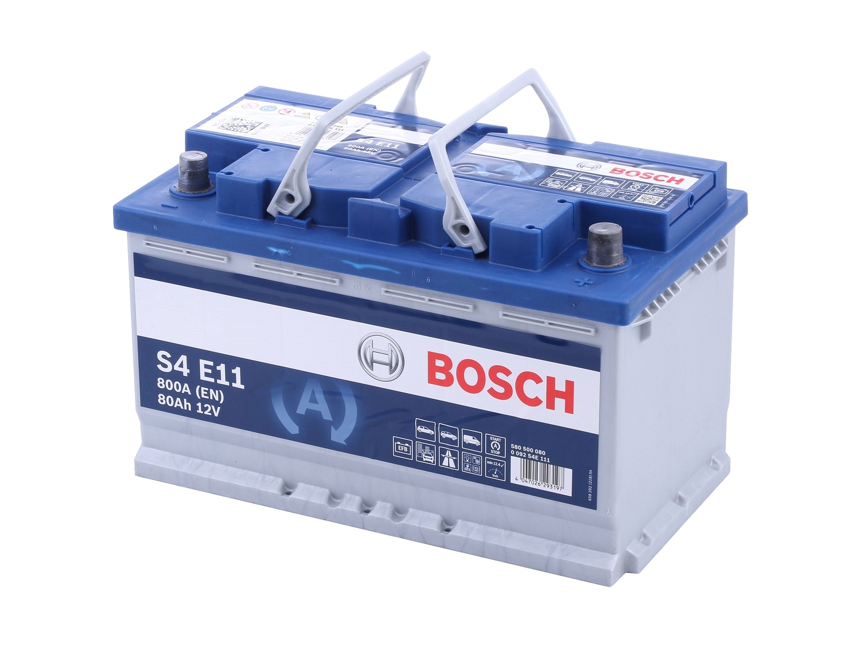 Pirkt BOSCH Startera akumulatoru baterija Preces Nr.: 0 092 S4E 111 pie zemu cenu 215,76 €