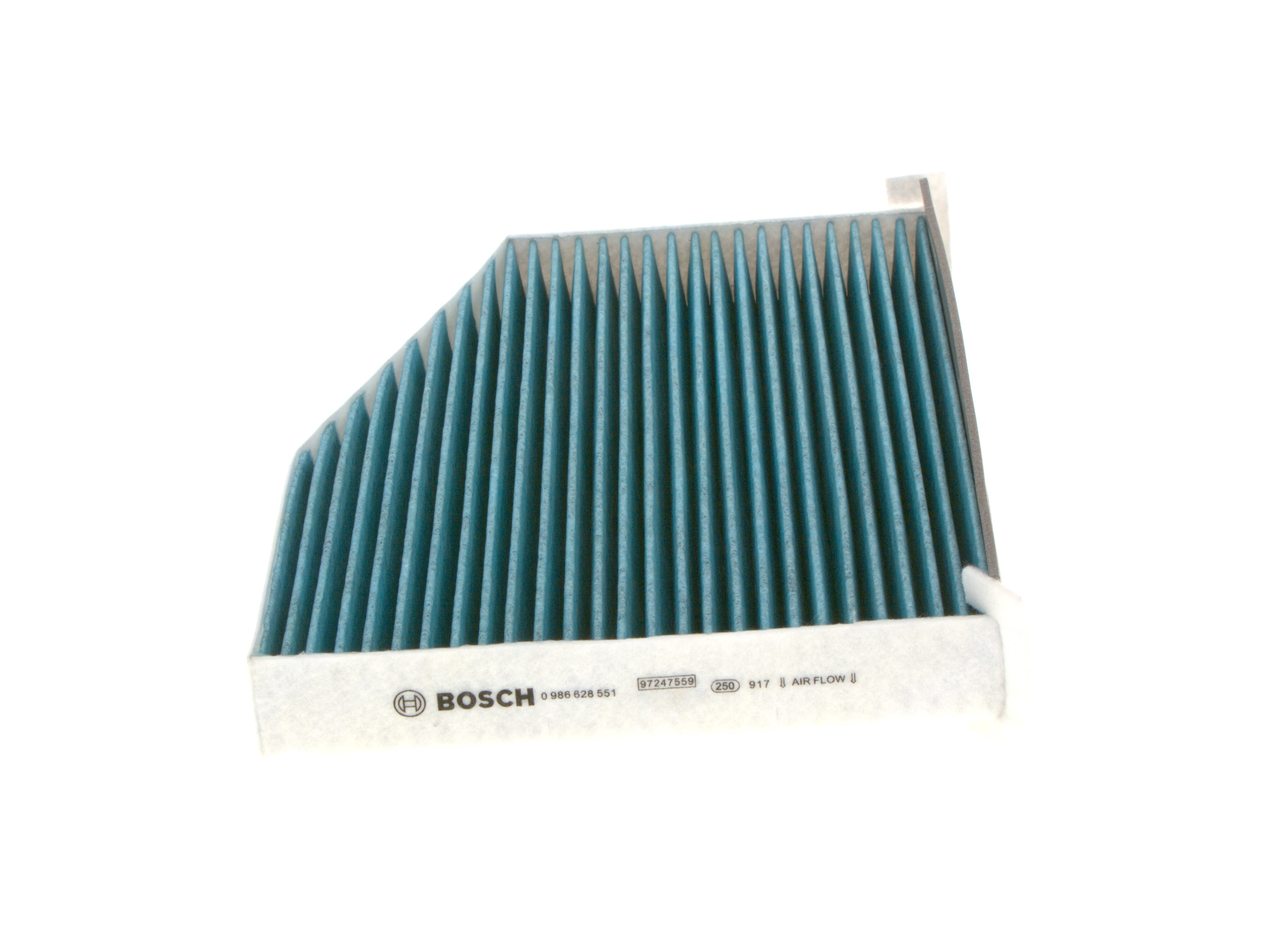 Поръчайте BOSCH Филтър купе Продукт No.: 0 986 628 551 на ниската цена от 28,48 лв.
