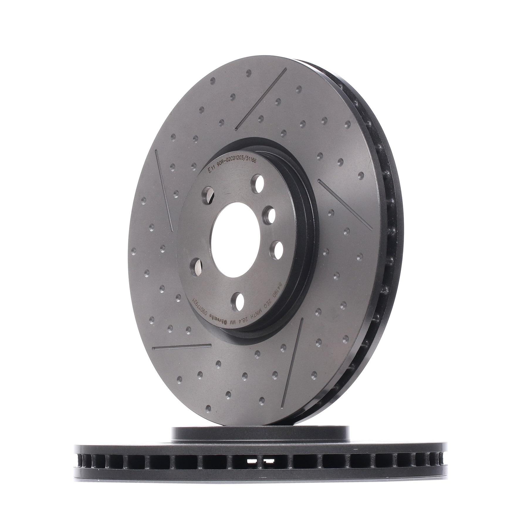 Köp BREMBO Bromsskiva Produktnummer: 09.D179.21 till det förmånliga priset av 1315,93 kr